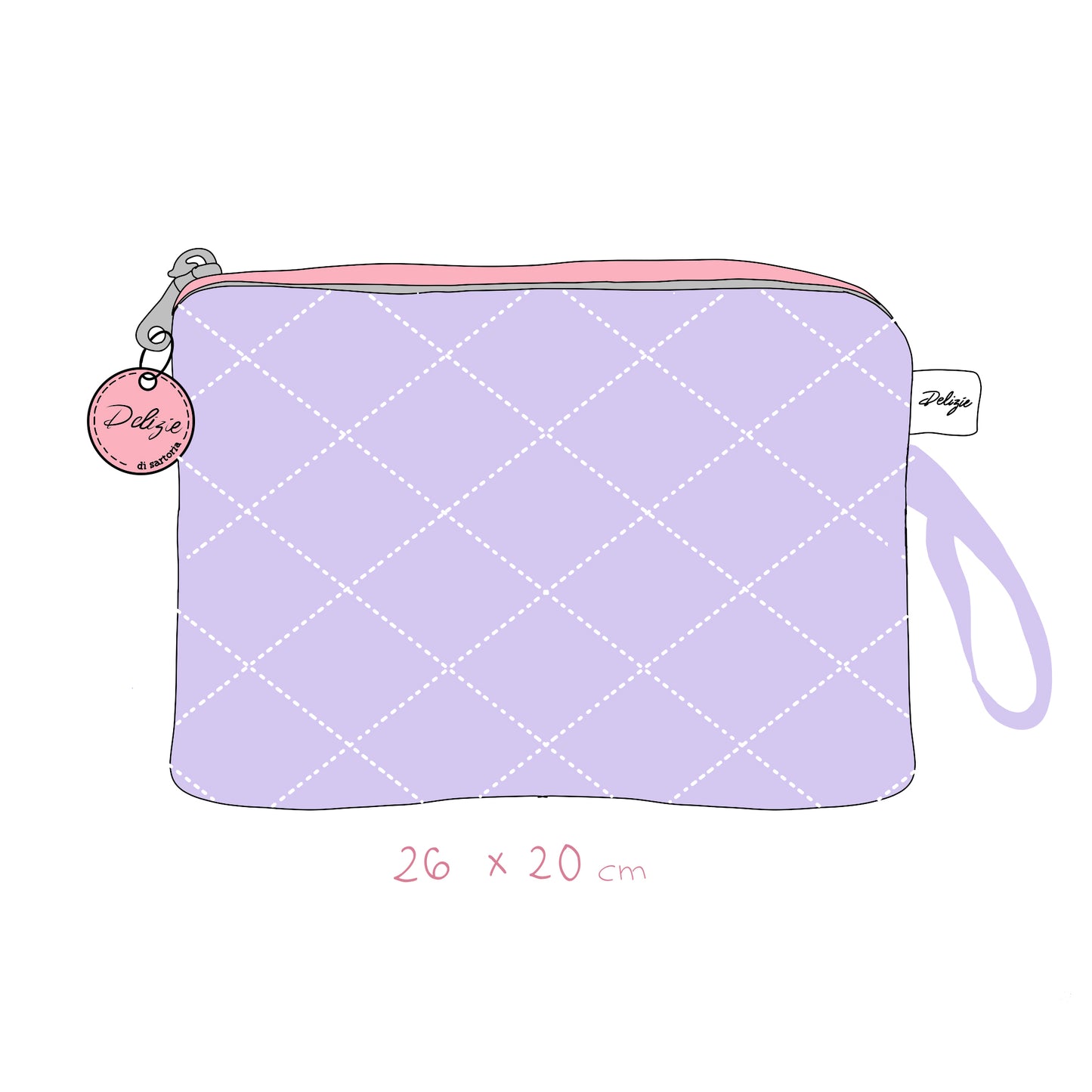Crea la tua Maxi pochette piatta