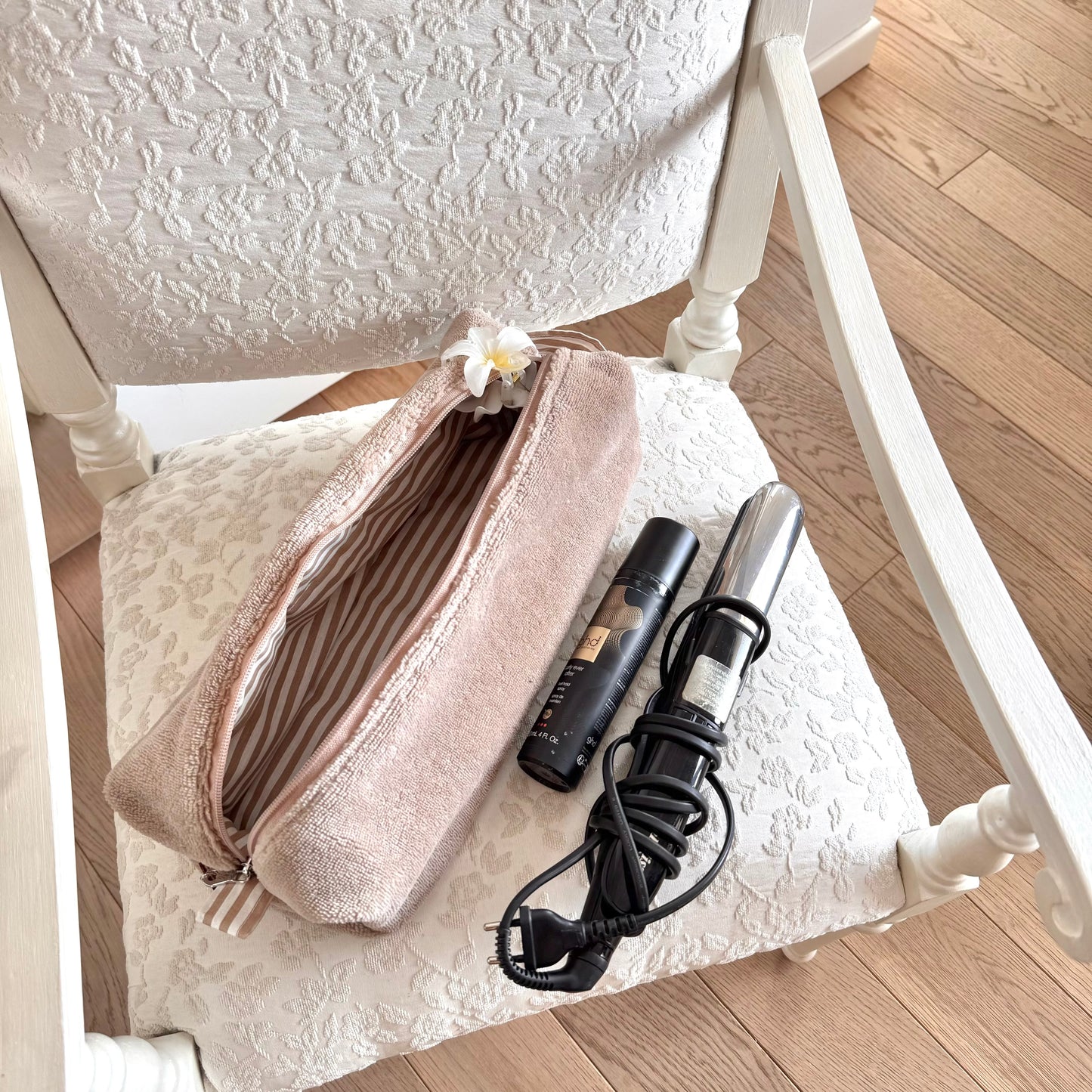 Big Porta piastra/Dyson spugna bamboo beige