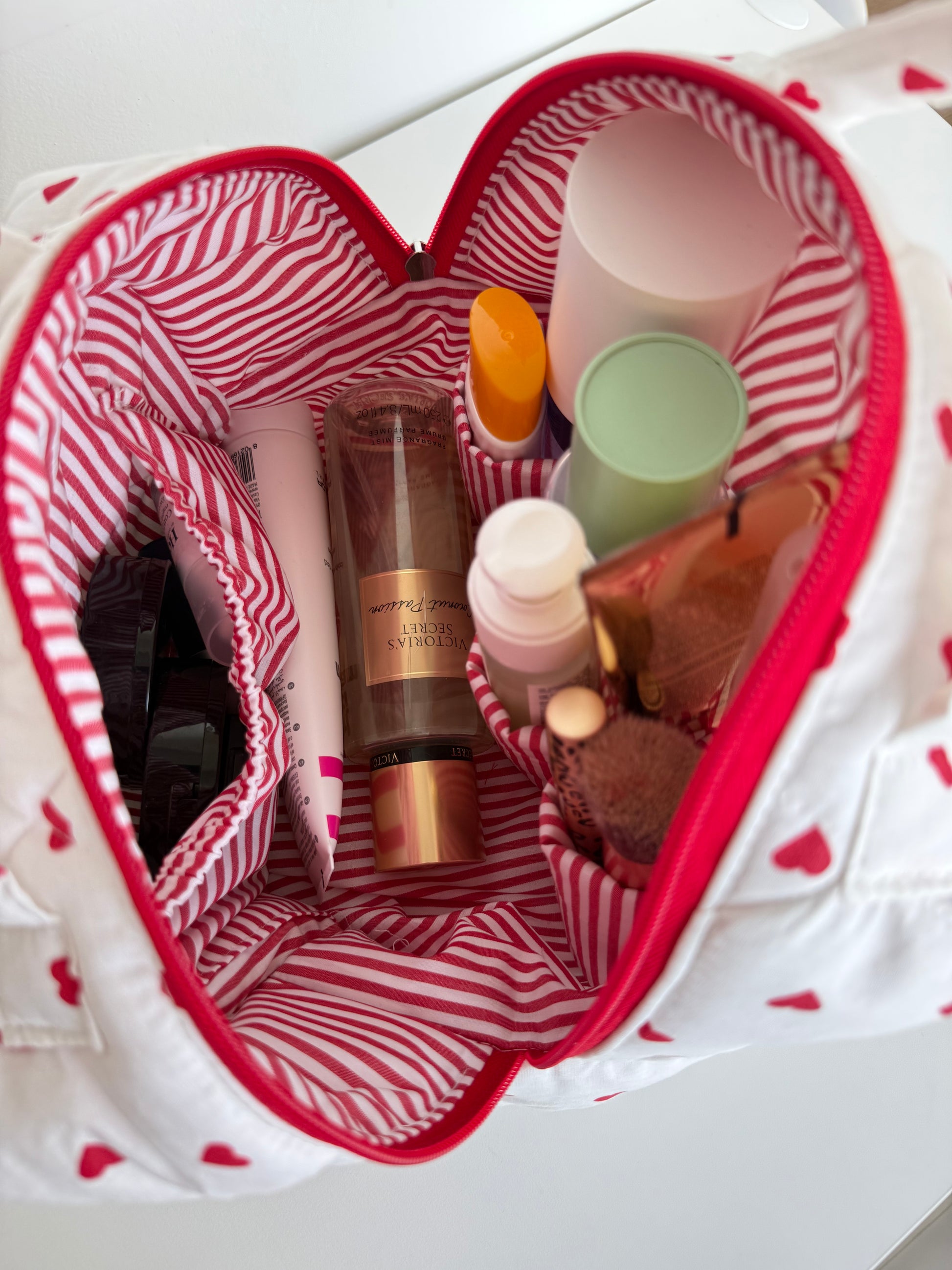 Beauty case bauletto personalizzato fatto a mano