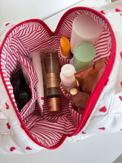 Beauty case bauletto personalizzato fatto a mano