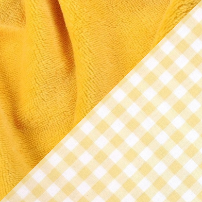 SUMMER BAG reversibile in spugna e quadretti