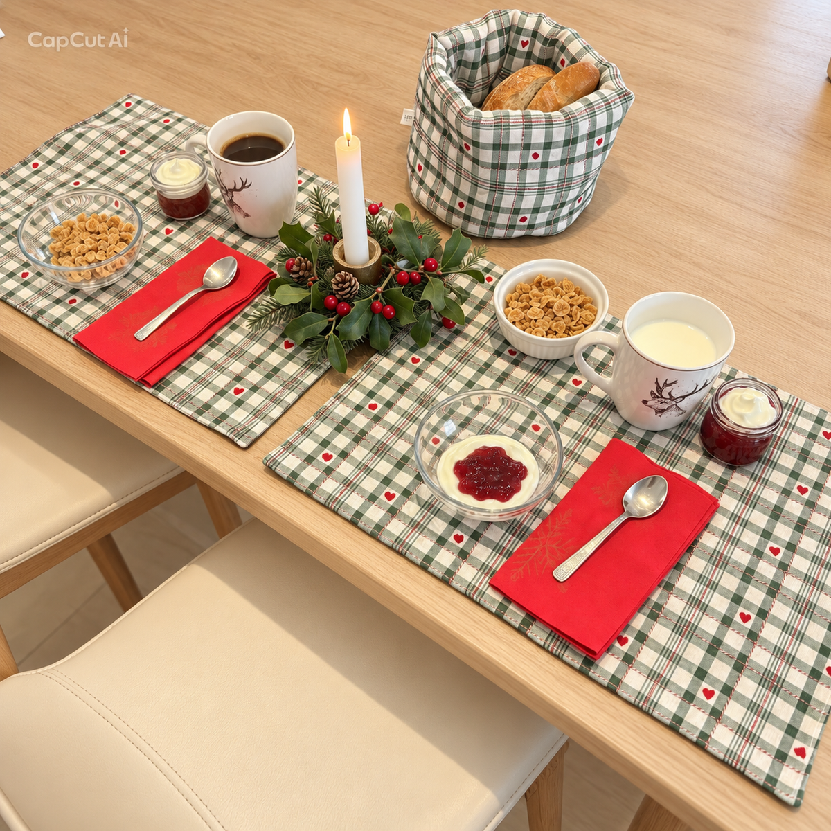 SET merry breakfast
