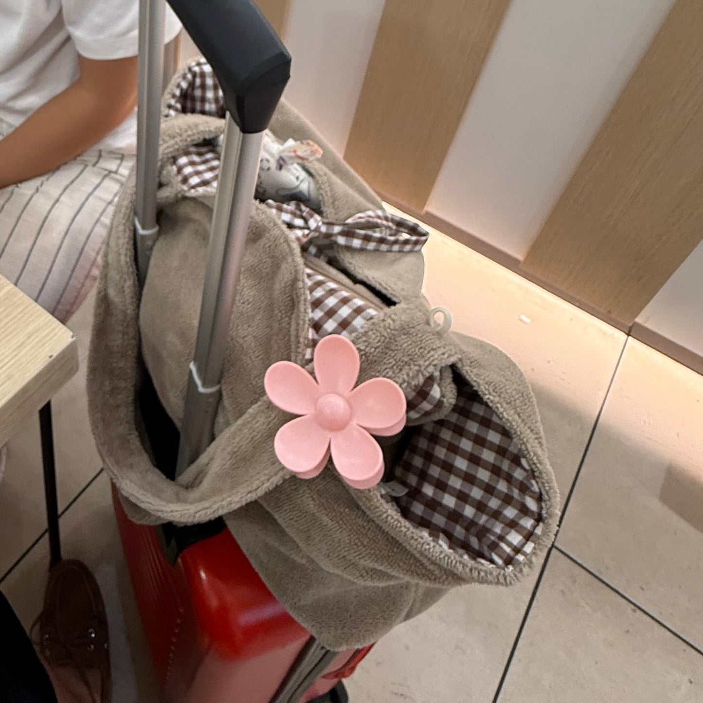 SUMMER BAG e MAXI pochette reversibili in spugna e quadretti