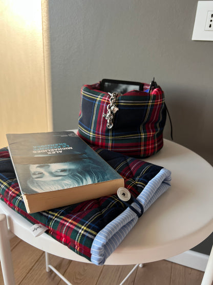 Portalibro 3 varianti Tartan