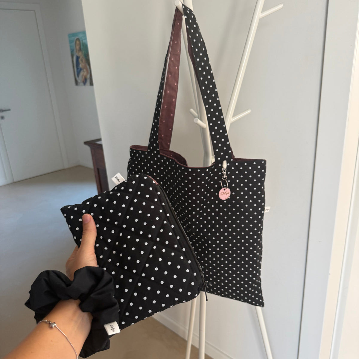 Set EVERYDAY 👜 🩷 Tote bag + Pochette + Scrunchie