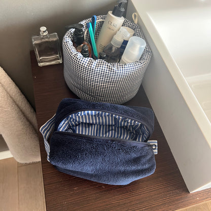 Beauty case spugna blu for him