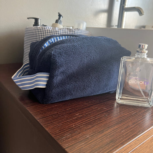 Beauty case spugna blu for him