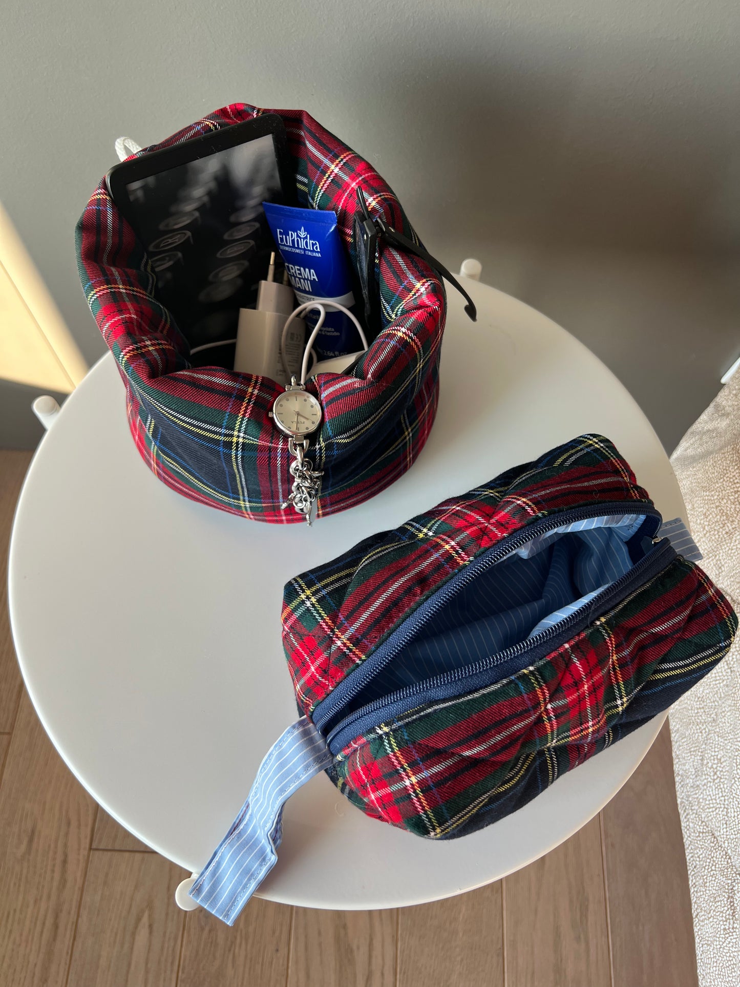 Basket 3 varianti Tartan