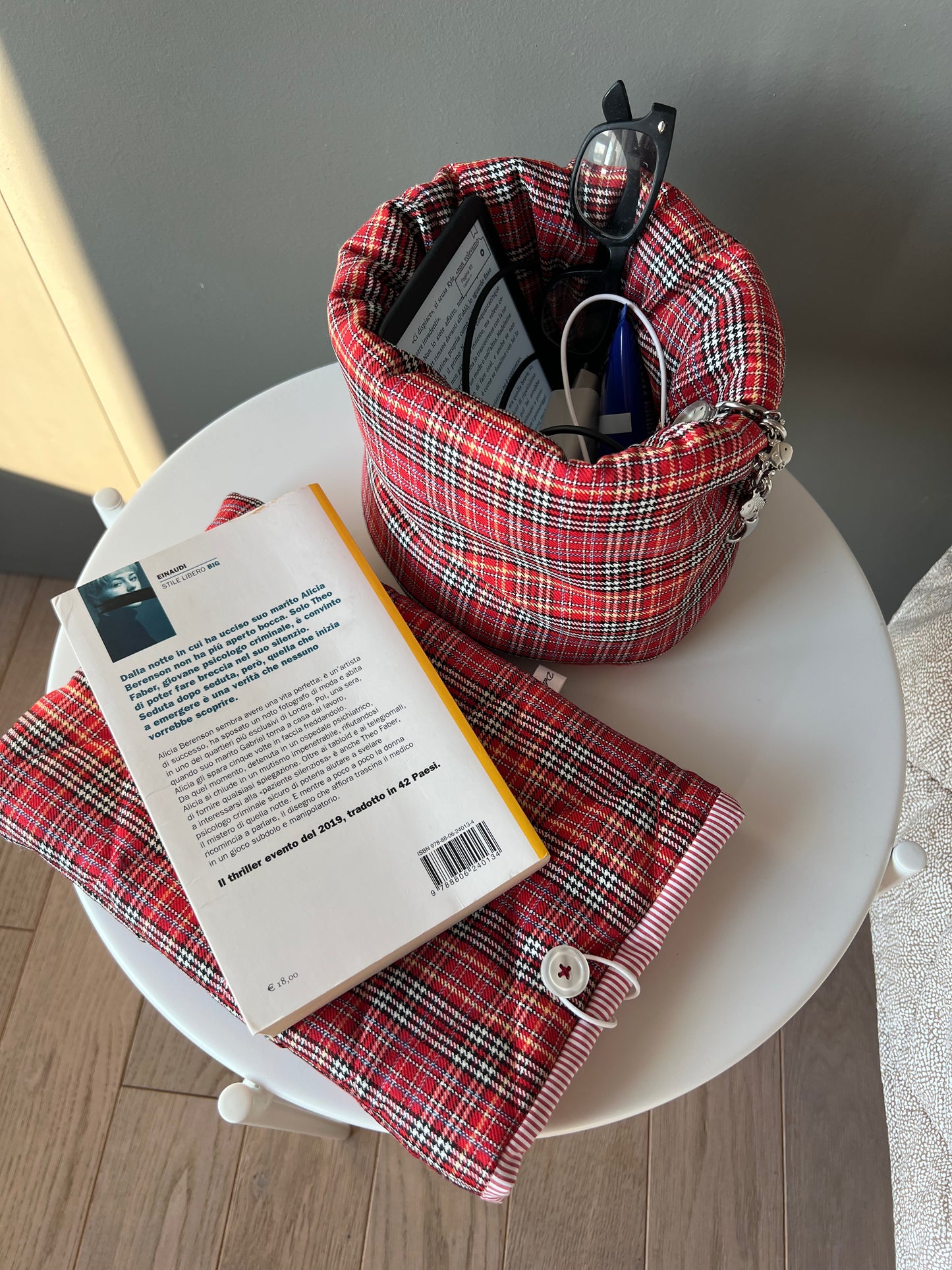Portalibro 3 varianti Tartan