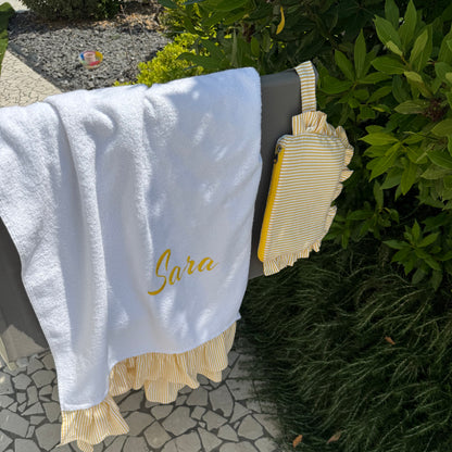 Crea il tuo Telo mare con rouches