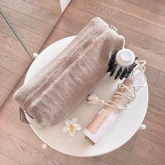 Big Porta piastra/Dyson spugna bamboo beige