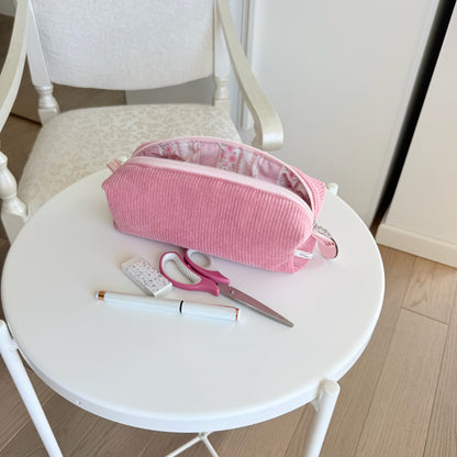 Astuccio Velluto rosa Cottage rosa