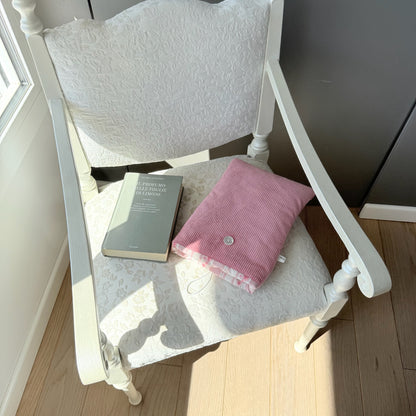 Custodia Porta libro Velluto rosa Cottage rosa
