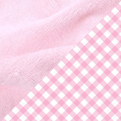 SUMMER BAG reversibile in spugna e quadretti